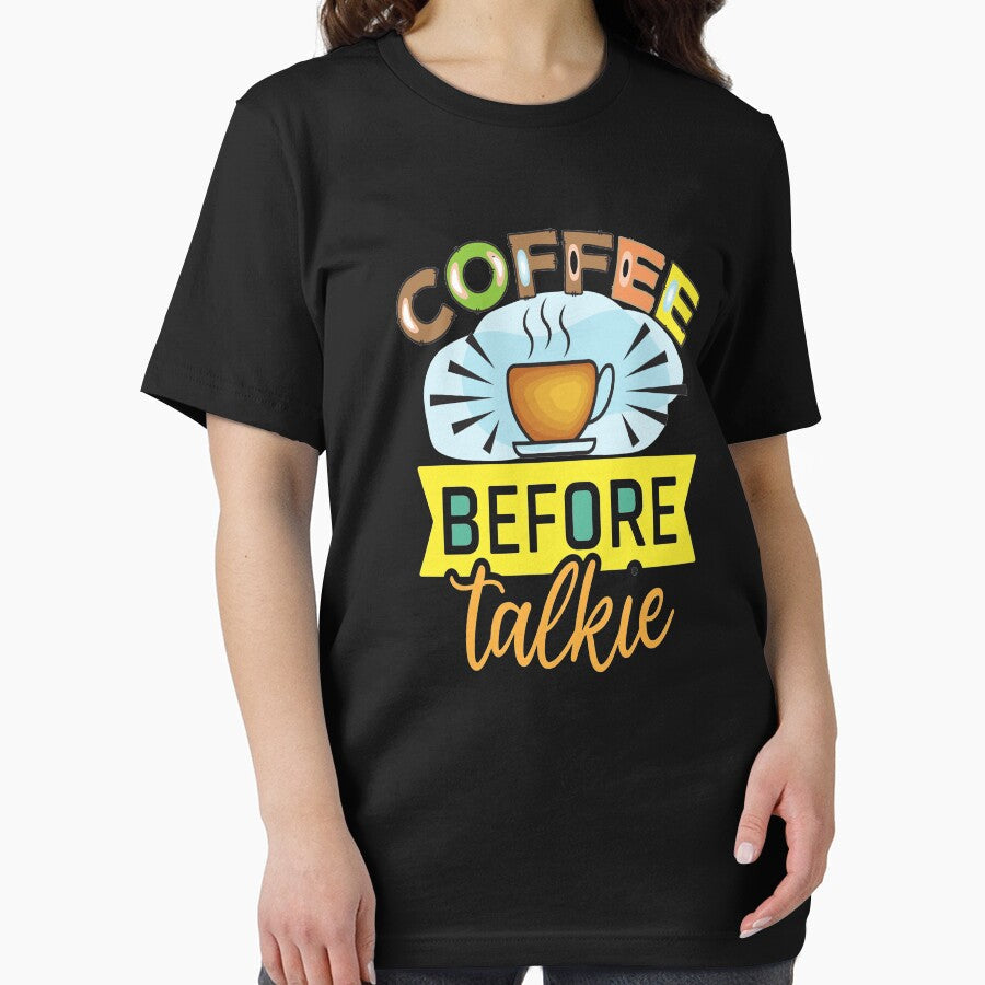 Coffee Before Talkie by OliDesigns Unisex , , , Long Sleeve Tee