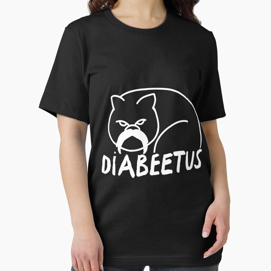 Diabeetus Cat Meme by HuguesDelannoy Unisex , , , Long Sleeve Tee