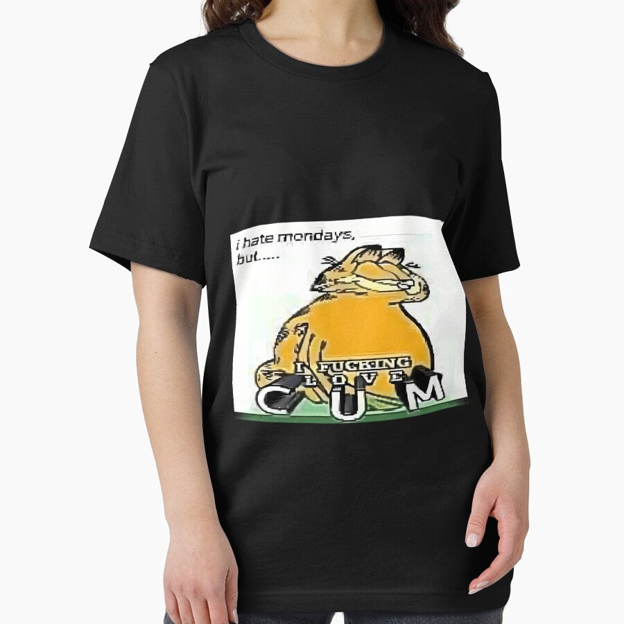 Garfield Coom Meme by Alanabel Unisex , , , Long Sleeve Tee