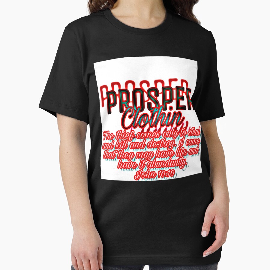 Prosper Clothin Premium Scoop by DavidWarn Unisex , , , Long Sleeve Tee