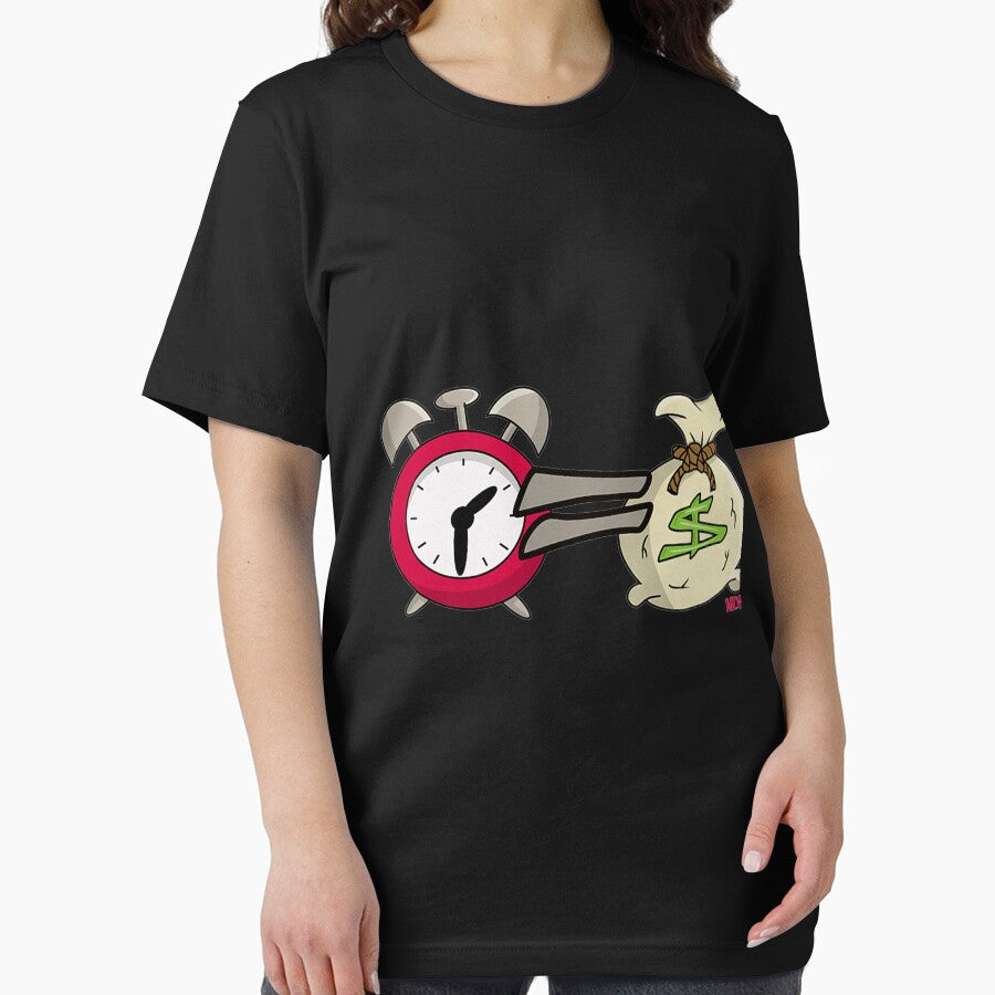 MDFL-Designs-Time-Is-Money-Premium by marymc curdy ⭐⭐⭐⭐⭐ Unisex , , , Long Sleeve Tee