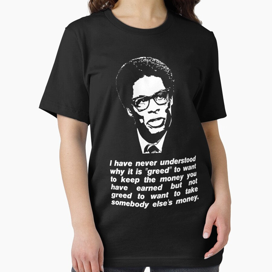 Thomas Sowell quote on greed Classic by EmpiresOnly