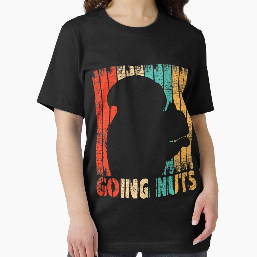 Animal Gifts Going Nuts - Vintage Squirrel Premium by BrockSly Unisex , , , Long Sleeve Tee