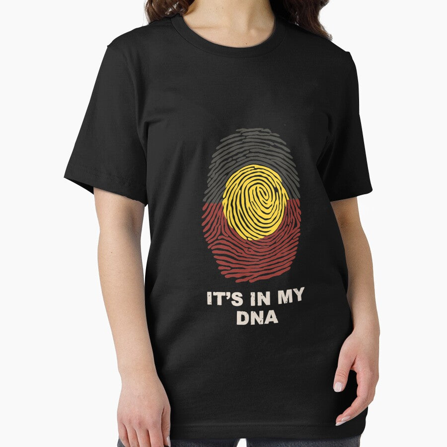 Aboriginal Basic DNA Essential by LeoOsterloher Unisex , , , Long Sleeve Tee