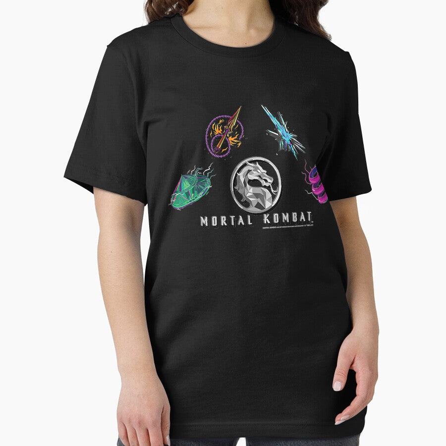 Kombat Icons Premium by darlenevincent Unisex , , , Long Sleeve Tee