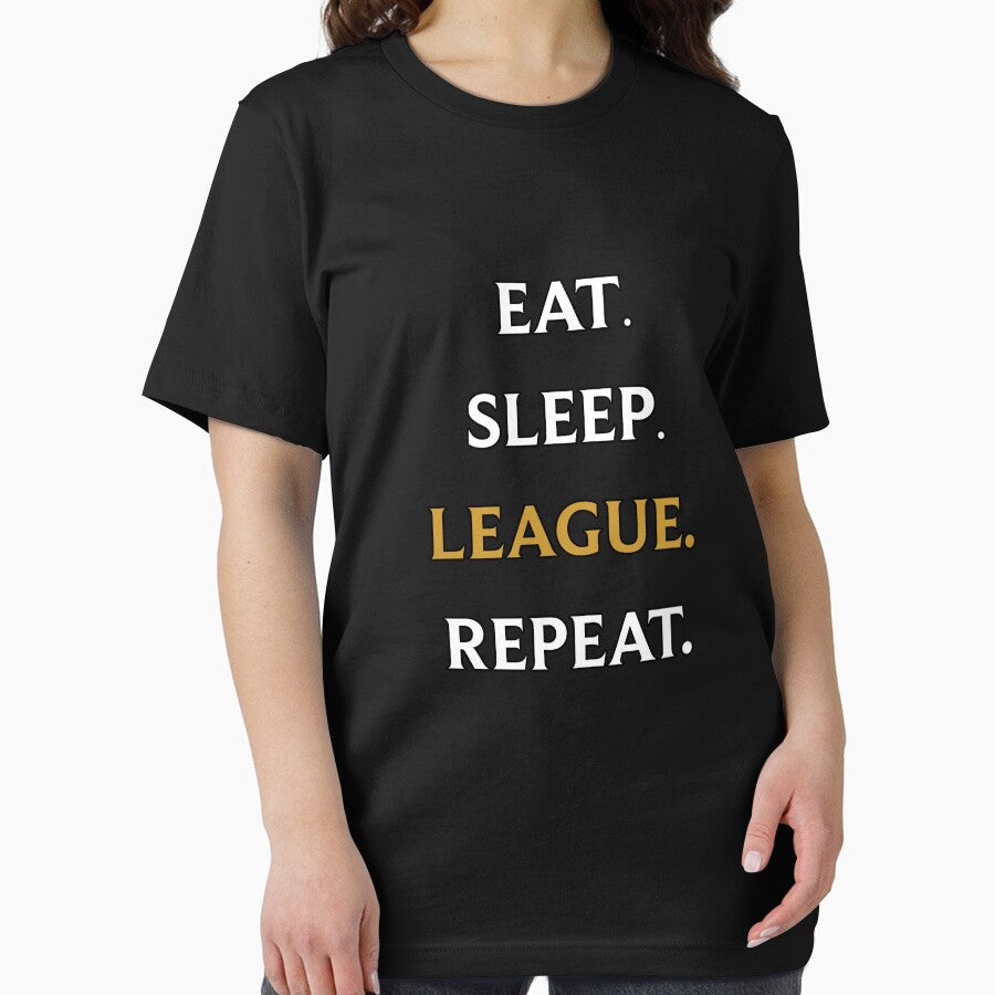 Eat Sleep League Repeat Gamer Life LoL by imbakrastavac