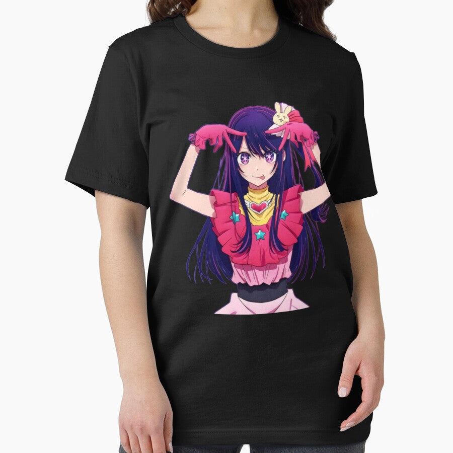 Kawaii Girl AI Hoshino by SueMcDonaldie Unisex , , , Long Sleeve Tee