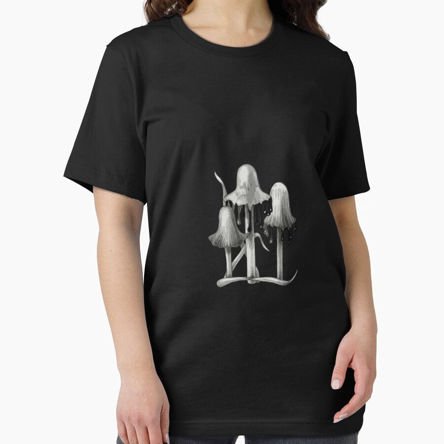 Three toadstools novelty design mushrooms cap stem soil Long Sleeve by cpaddensil Unisex , , , Long Sleeve Tee