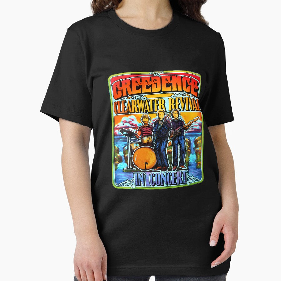 Creedence Clearwater Revival In Concert Premium by HardyWalter Unisex , , , Long Sleeve Tee