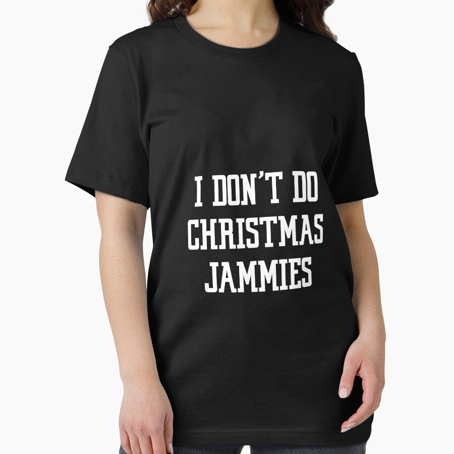 I don't do Christmas Jammies Funny Xmas Holiday Pajama Gift Long Sleeve by ribbinjunk