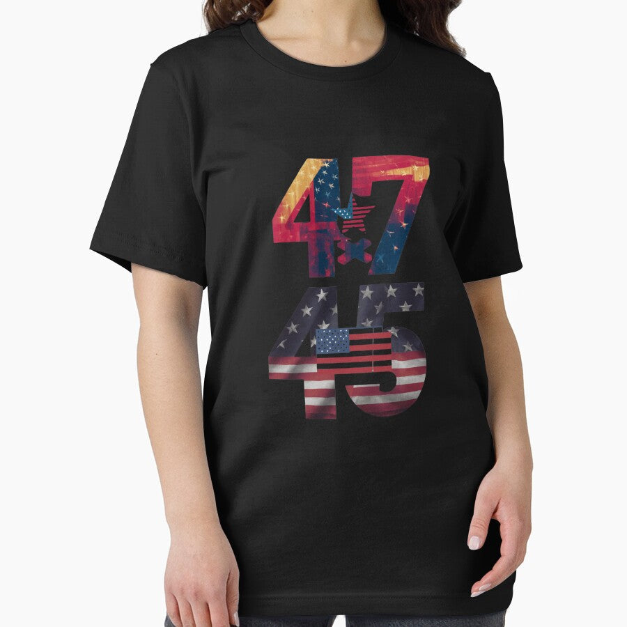 Trump 2024 Vintage - Classic Fit, Crew Neck, Black Adult by SBAR33 Unisex , , , Long Sleeve Tee