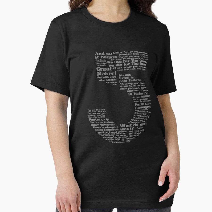 Babylon 5 Quotes - Grey by B5designs
