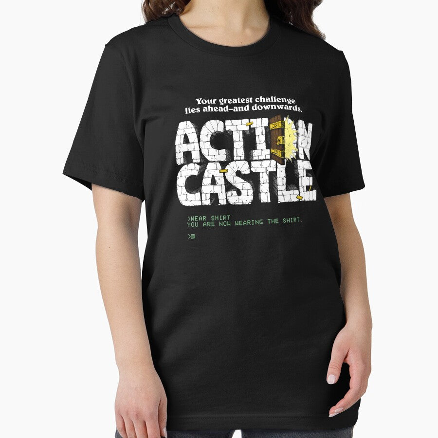 Action Castle by mementomorigame Unisex , , , Long Sleeve Tee