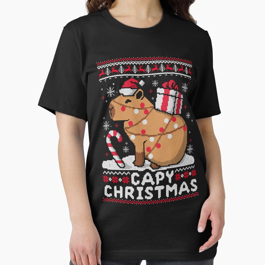 Ca.py Ug.ly Christmas by fashionbug1 Unisex , , , Long Sleeve Tee