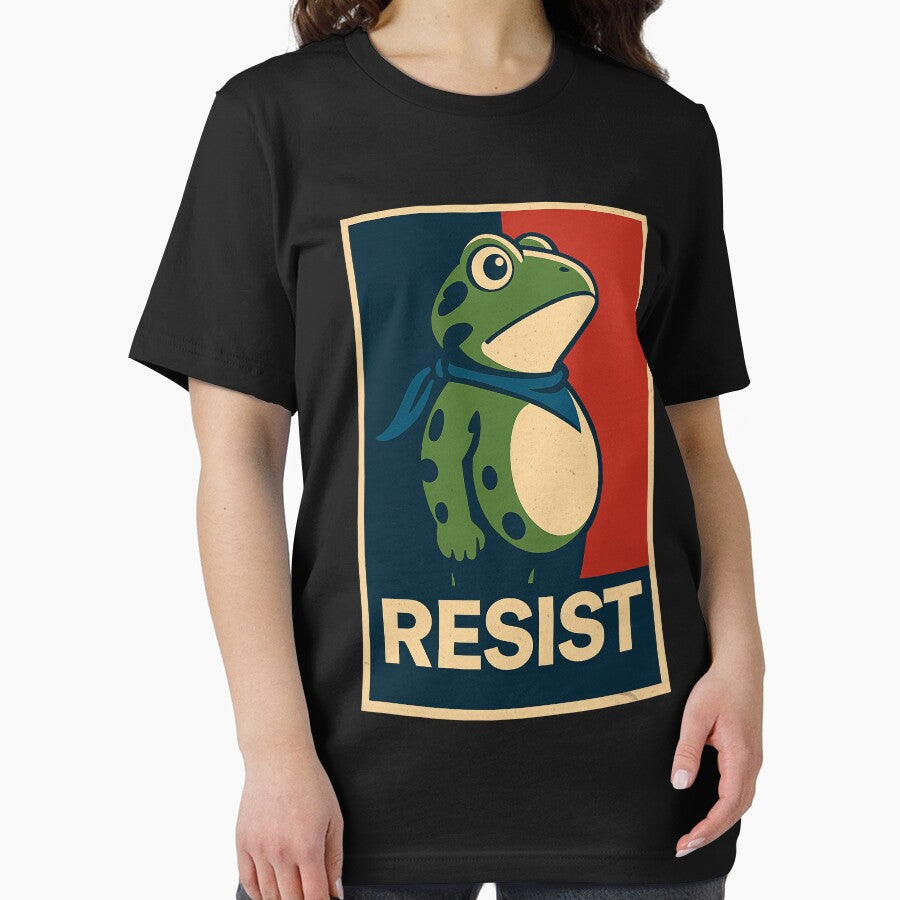 Portland-Frog-Protest by will freed18 Unisex , , , Long Sleeve Tee