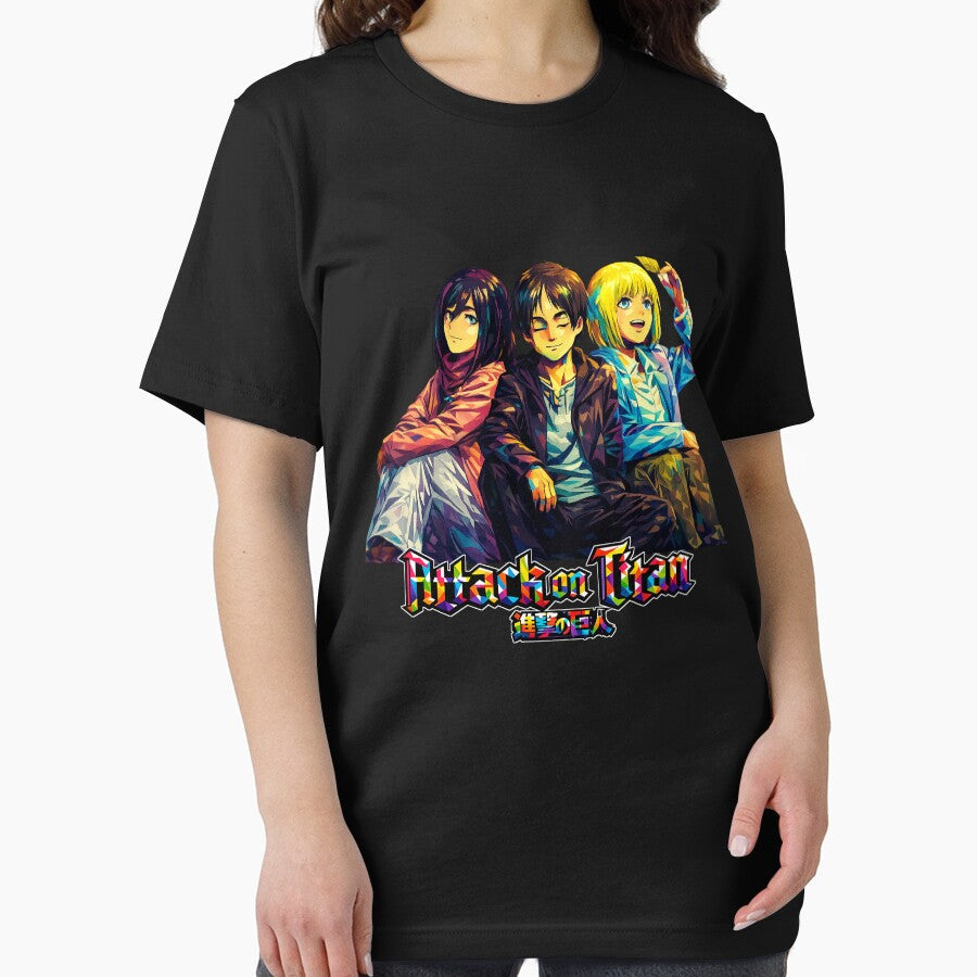 Trio Shinganshina by NyqTeqoo Unisex , , , Long Sleeve Tee