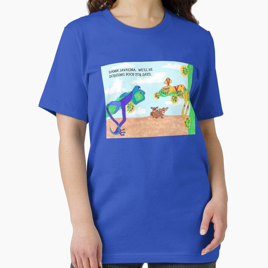 DODGING JAVALINA by 6pennysprocket Unisex , , , Long Sleeve Tee