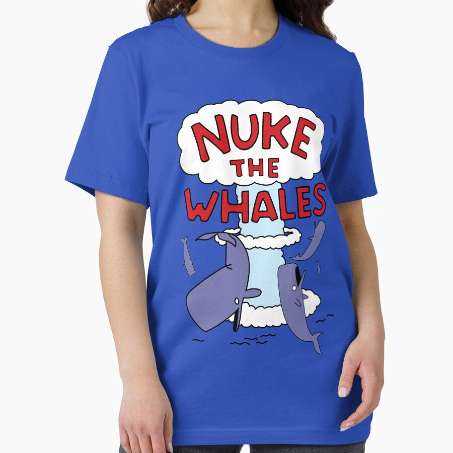 Nuke the Whales by McPod Unisex , , , Long Sleeve Tee