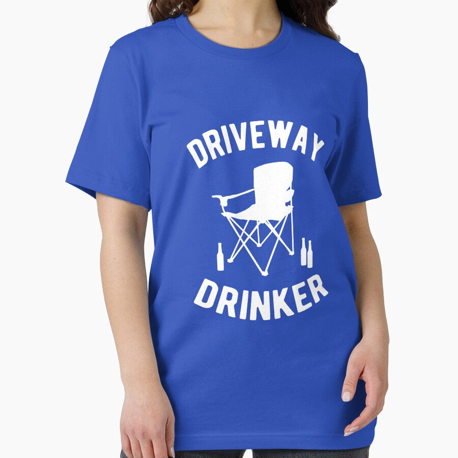 Driveway Drinker by goodtogotees Unisex , , , Long Sleeve Tee