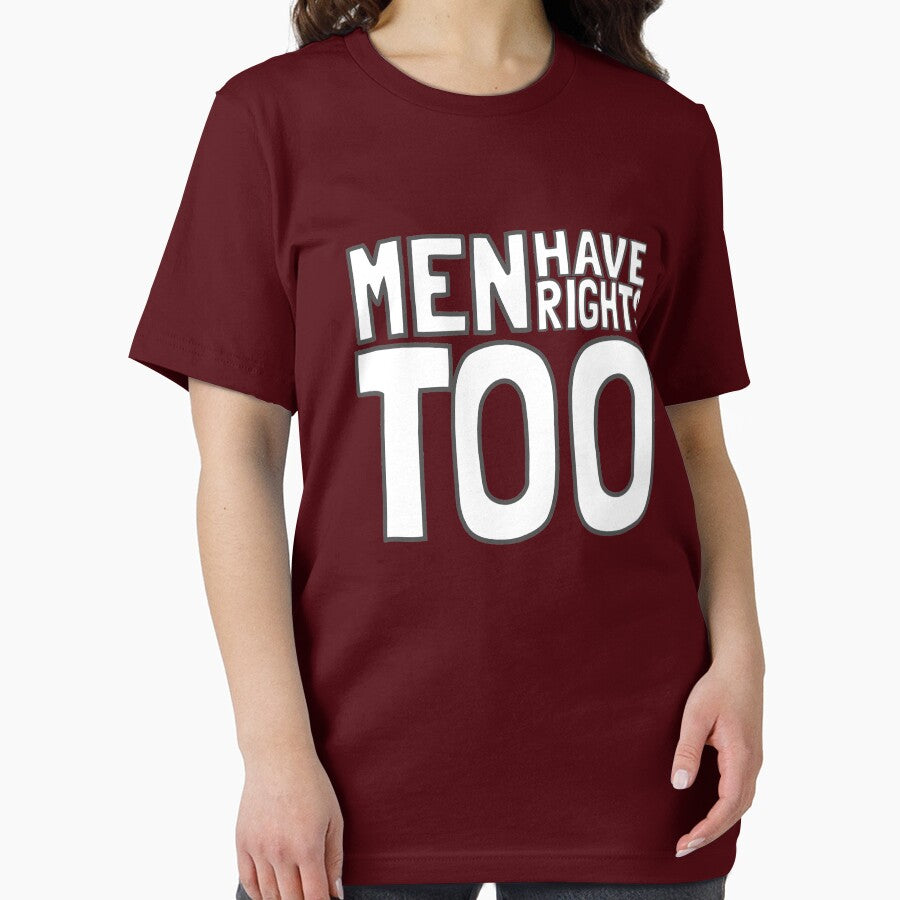 Funny Men's Rights Parody T Shirt- Men have Rights Too by JoashuaTees Unisex , , , Long Sleeve Tee