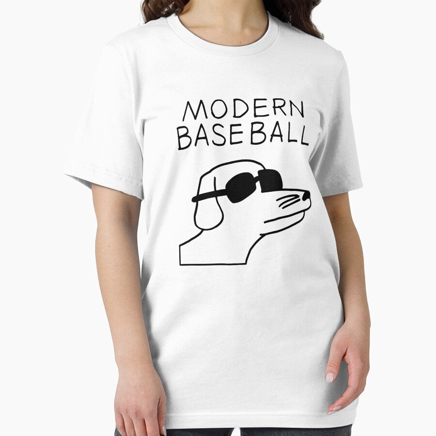 Modern Baseball (Dog) by fandemonium Unisex , , , Long Sleeve Tee