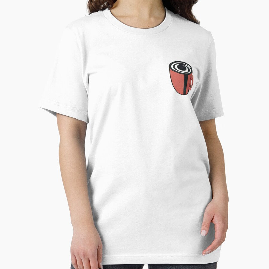 Red Cup of Black Coffee Illustration | Coffee Lovers Cup Illustration by Time4Coffee Unisex , , , Long Sleeve Tee