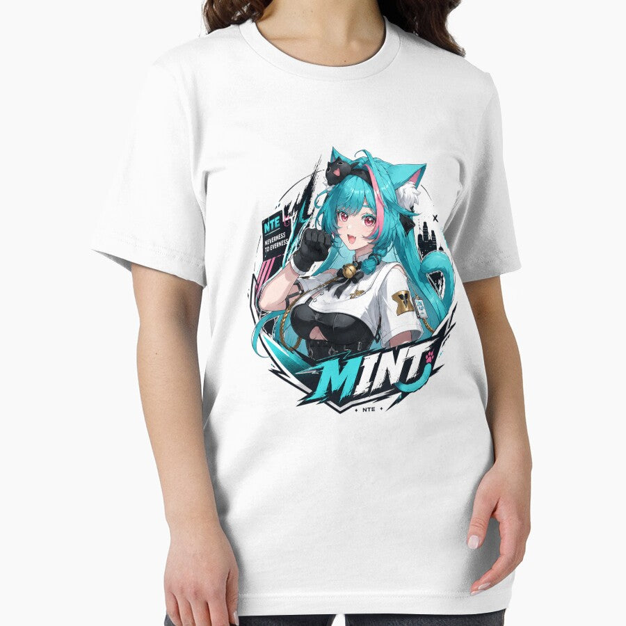 Mint (Neverness To Everness) by Kitsune Merchant Unisex , , , Long Sleeve Tee