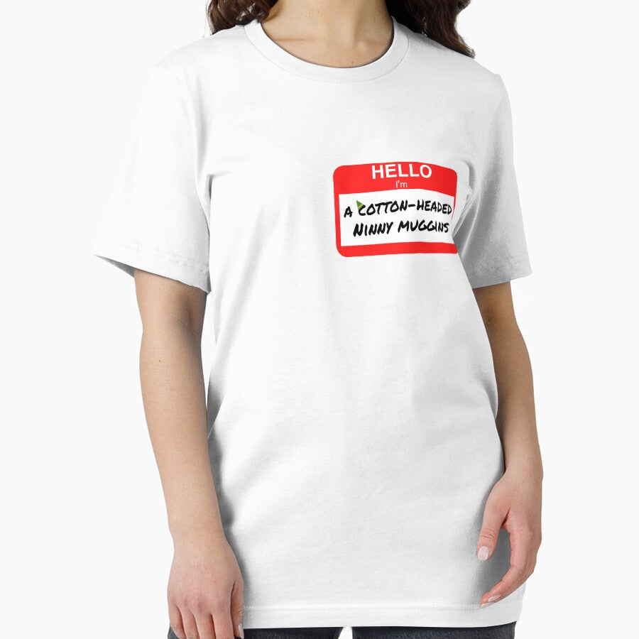 Cotton Headed Ninny Muggins by PiperDownTees Unisex , , , Long Sleeve Tee