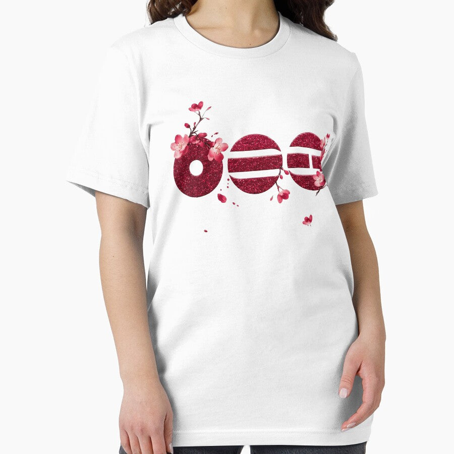 BTS 2026 Arirang Floral Cherry Blossom Graphic by phoebelevine Unisex , , , Long Sleeve Tee