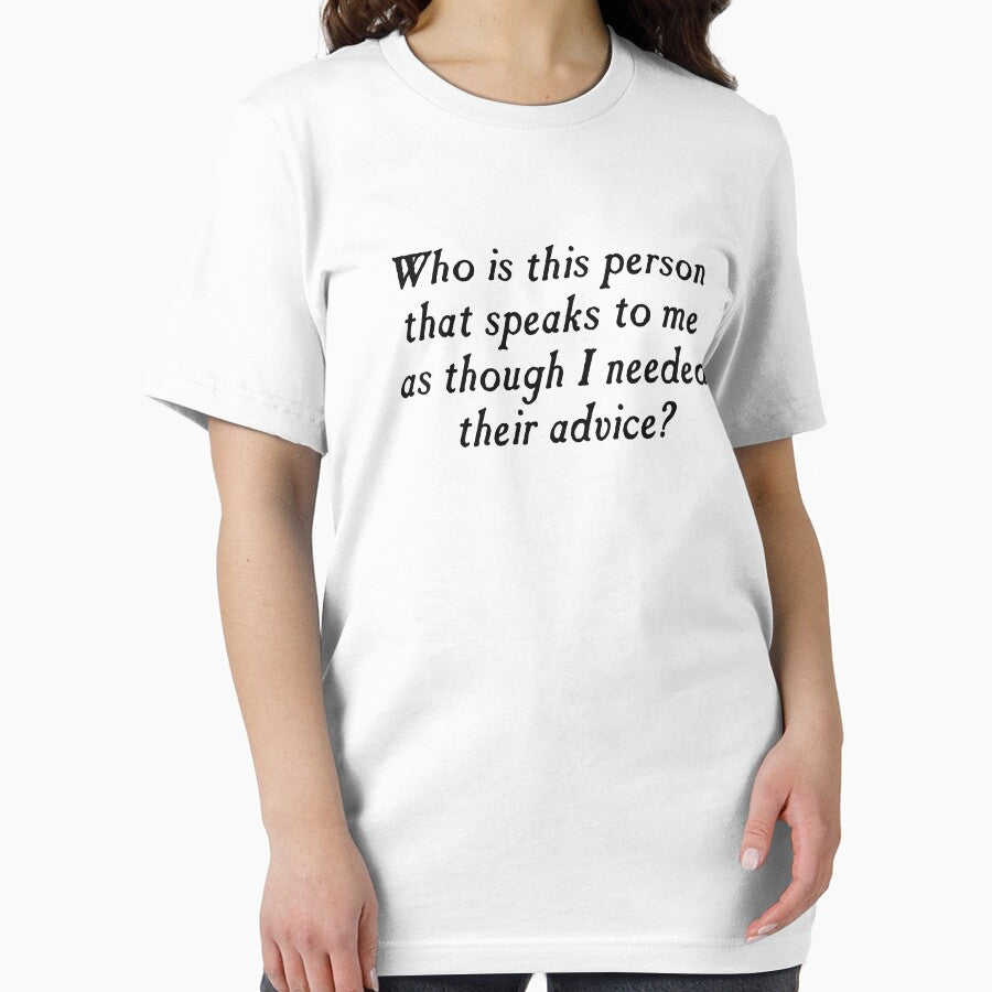 Who is this person with unsolicited advice? by TheShirtYurt