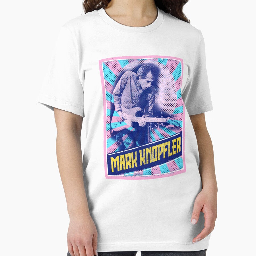 Pop Art Mark Knopfler 1980 by abah776 Unisex , , , Long Sleeve Tee