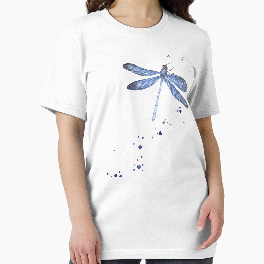 Casual Summer Funny Dragonfly Printed by johsef Unisex , , , Long Sleeve Tee