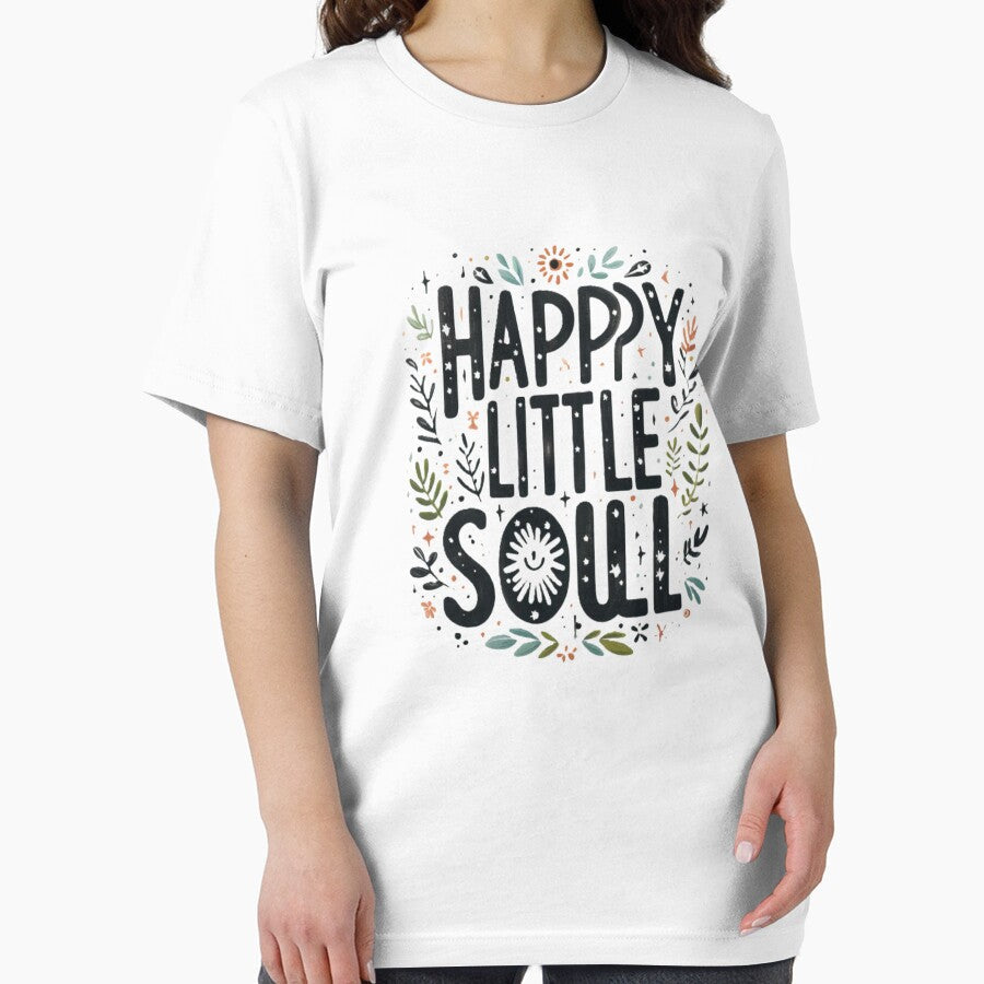 happy little soul by LahdilART Unisex , , , Long Sleeve Tee
