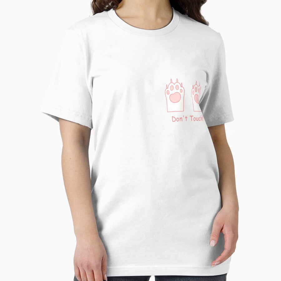 Don't Touch! - Cat Paws by RikumoShop Unisex , , , Long Sleeve Tee