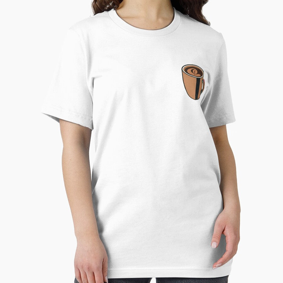 Cup of Coffee Illustration | Coffee Lovers Cup Illustration by Time4Coffee Unisex , , , Long Sleeve Tee
