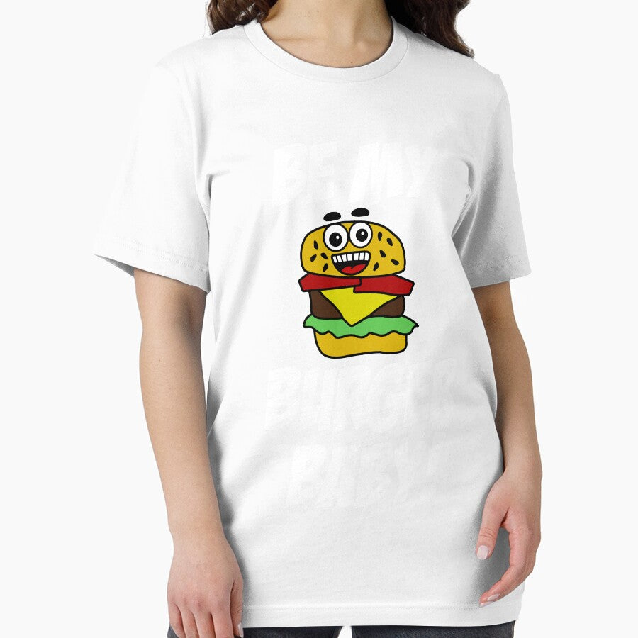 Be My Burger Baby by RandjaDesign Unisex , , , Long Sleeve Tee