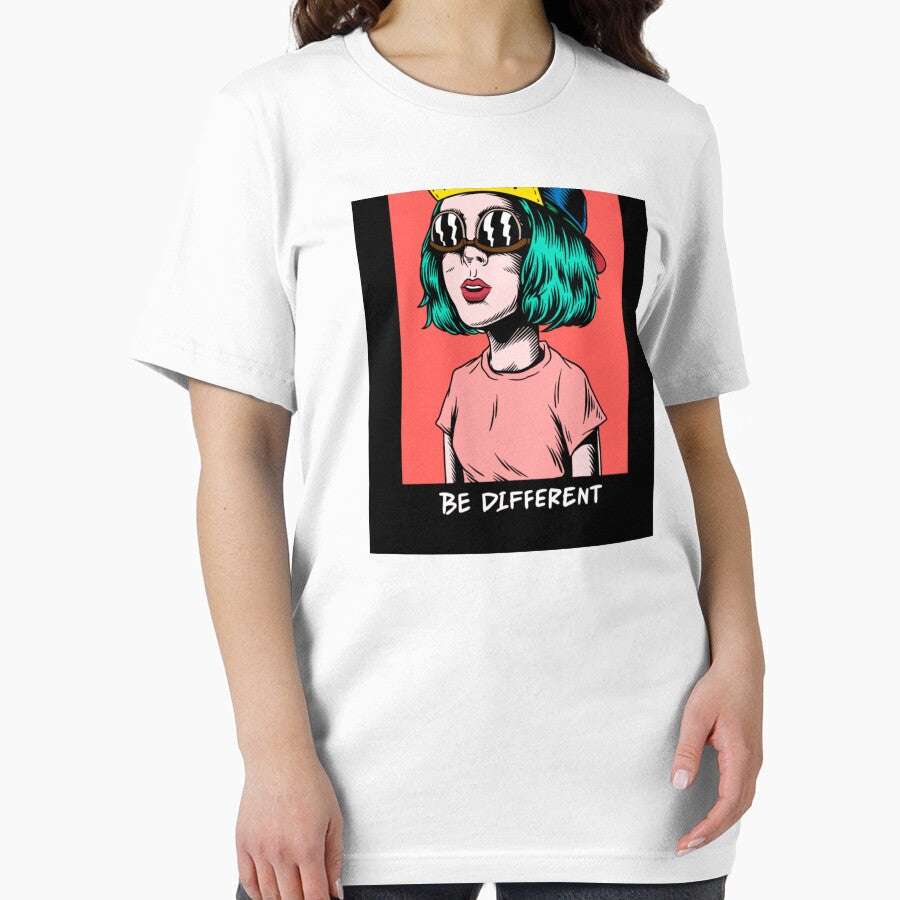 Be Different Cool Girl Premium by DemarcKassulke Unisex , , , Long Sleeve Tee