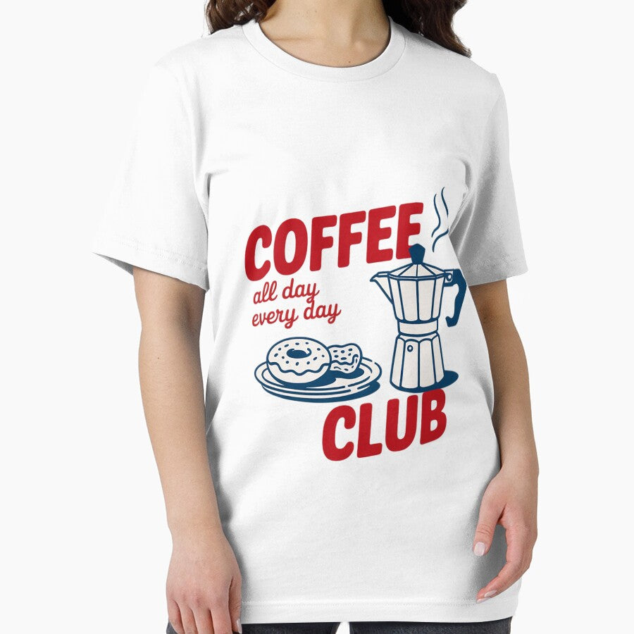 Coffee Club Coffee For Coffee Lover Men Women by RatCurry Unisex , , , Long Sleeve Tee