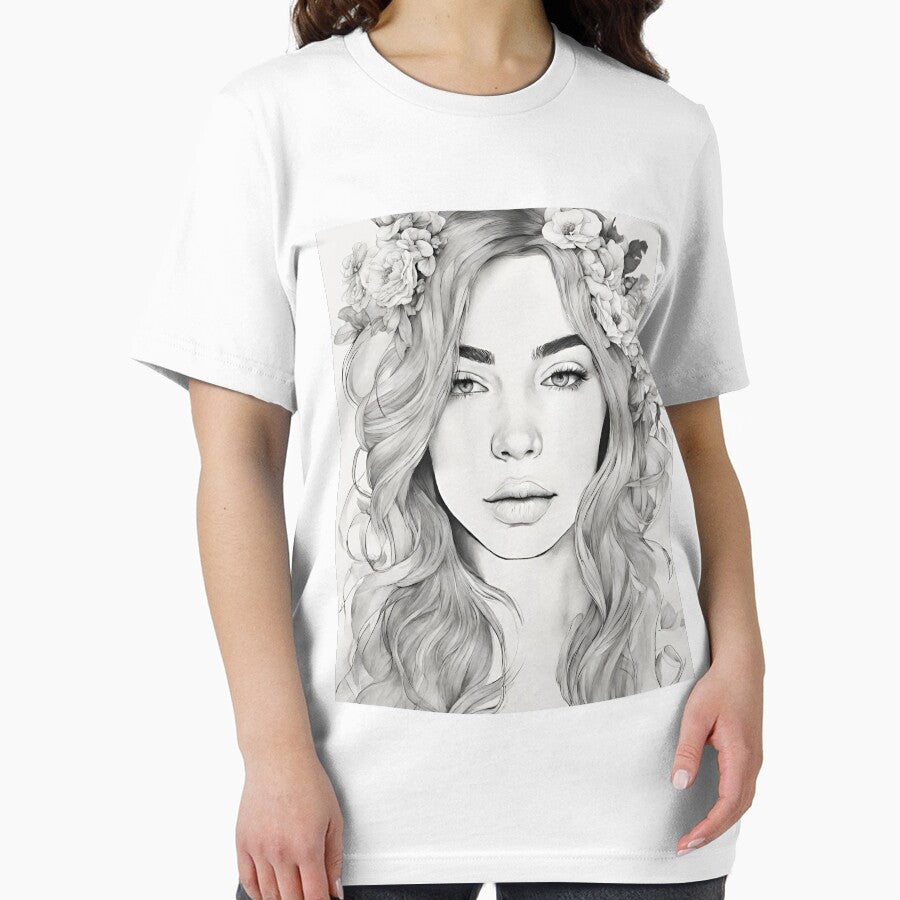 Charline, Lineart Wallart by BPMagic