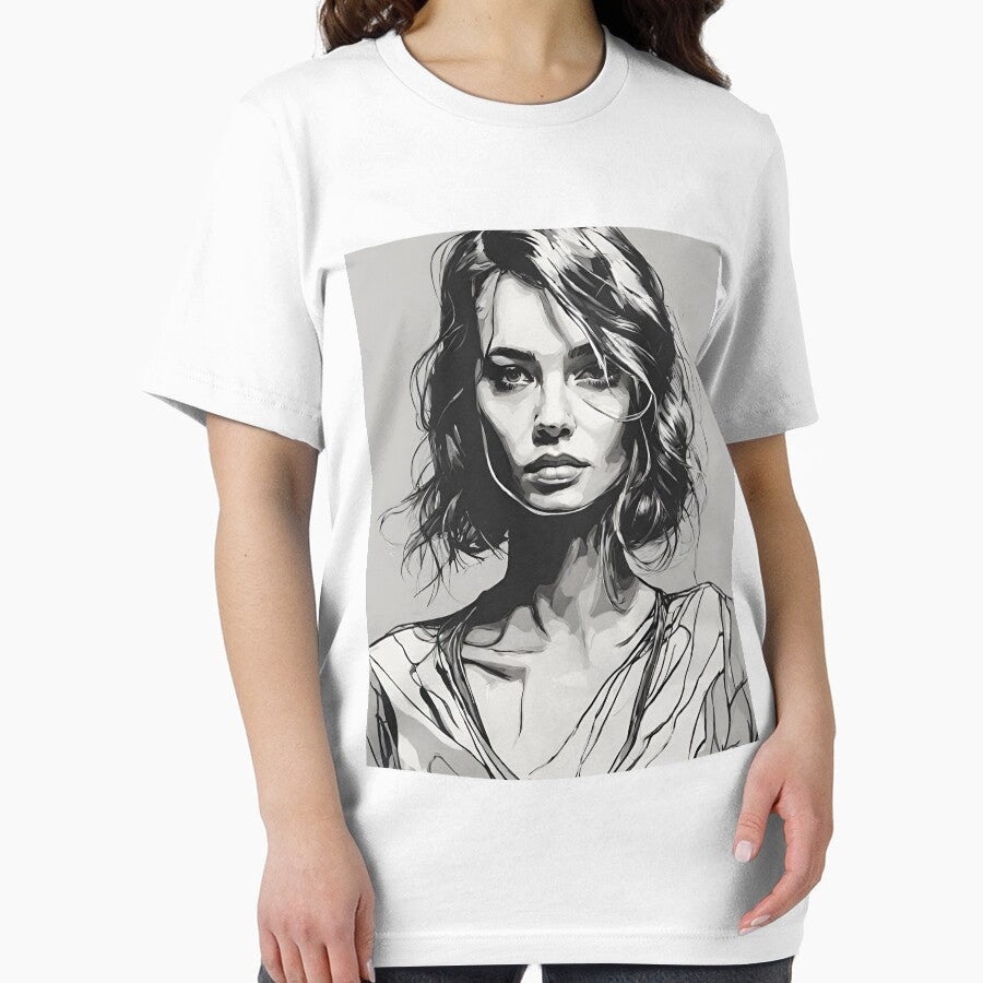 Black and white contrast: portrait artwork by BPMagic