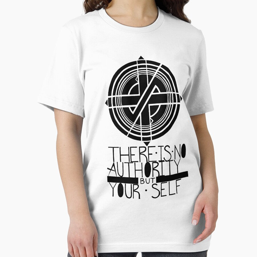 Crass - There is no authority but your self by Odins-eye Unisex , , , Long Sleeve Tee