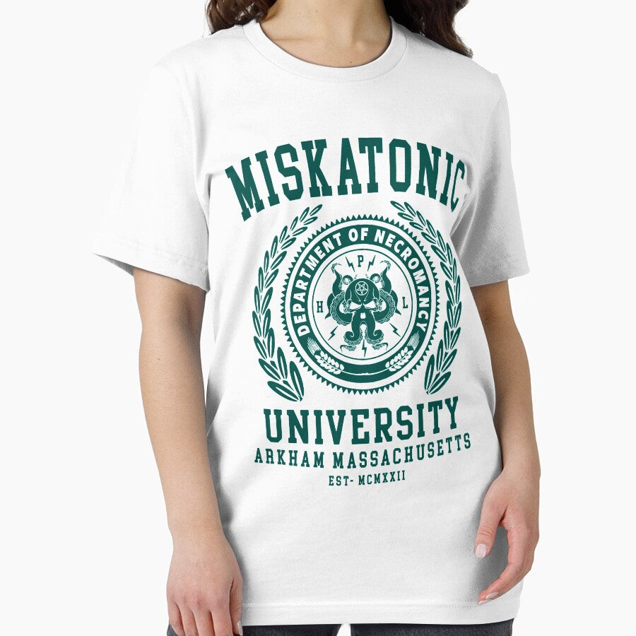 CTHULU AND LOVECRAFT - MISKATONIC UNIVERSITY by ShirtWreck