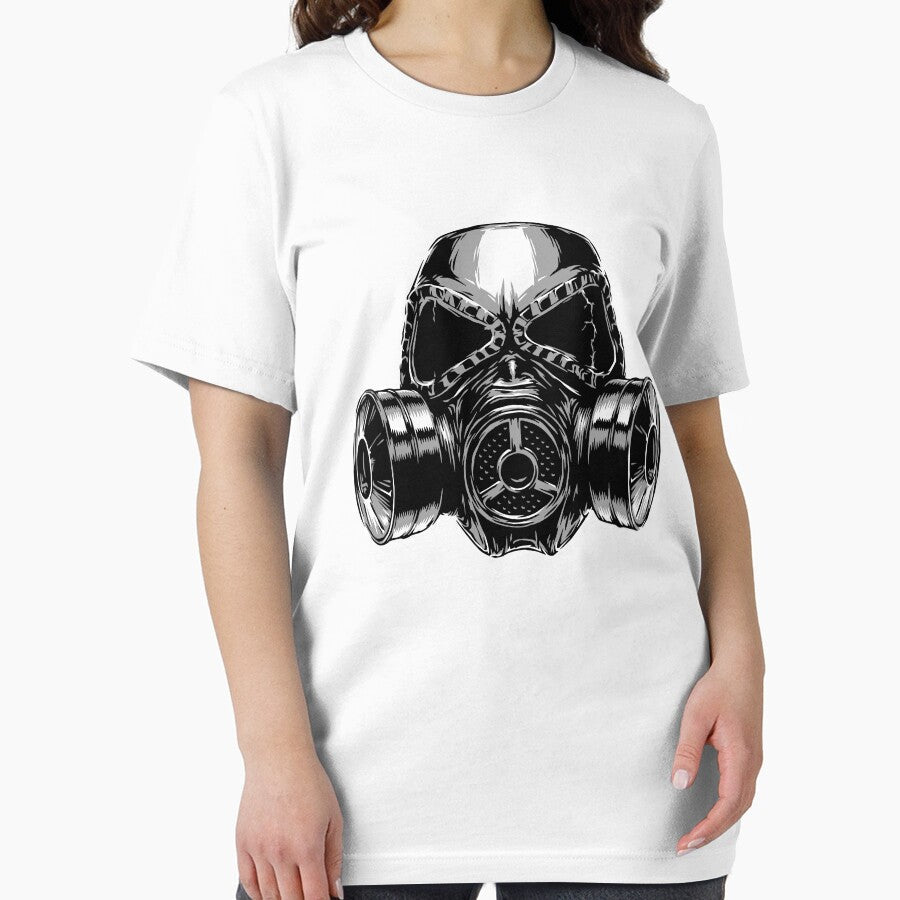 Gas Mask by monkeystudio Unisex , , , Long Sleeve Tee