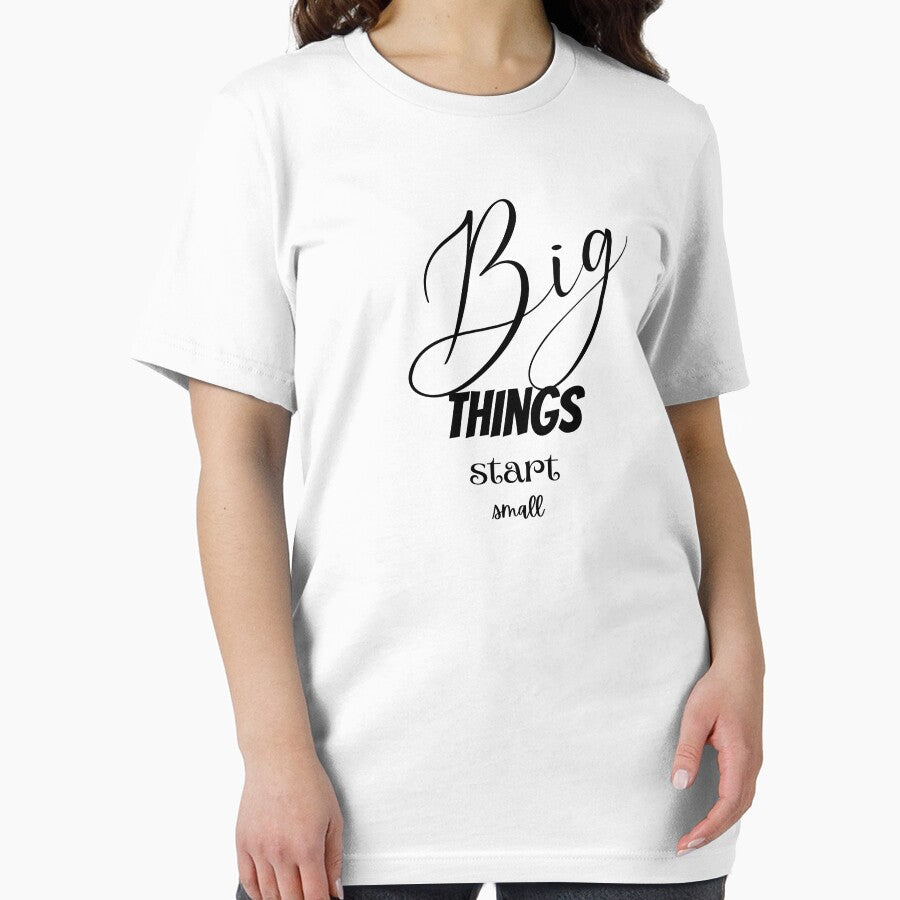 Big things start small by Gain Empowerment Unisex , , , Long Sleeve Tee