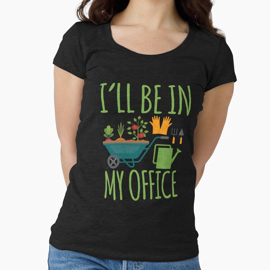 Vegetable Gardener Gardening In My Office Funny by EstelleStar Unisex , , , Long Sleeve Tee