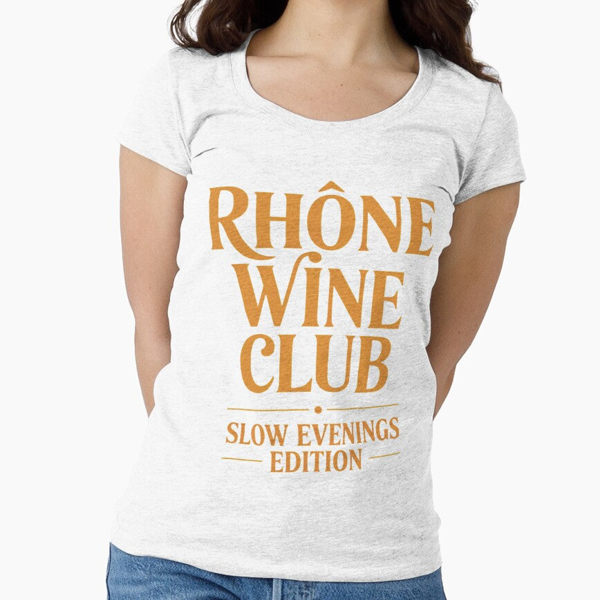 Rhône Wine Club – Slow Evenings Edition by phiawdesign9 Unisex , , , Long Sleeve Tee