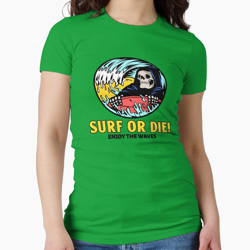 Surf or Die! Enjoy the Waves. by SP-Printable
