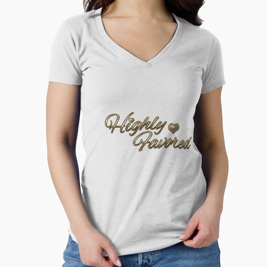 Highly Favored, Trending by Nyome Afrique Art & Designs Unisex , , , Long Sleeve Tee
