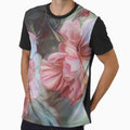 Flower Fantasy - Hibiscus by Klara Acel Unisex , , , Long Sleeve Tee