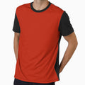 “Dark Orange” | Plain Colour Range by LiseHoltArt Unisex , , , Long Sleeve Tee